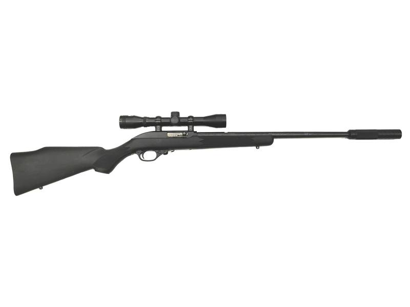 Buy 22 Marlin Model 795 Blued Synthetic with Silencer and Scope in NZ New Zealand.