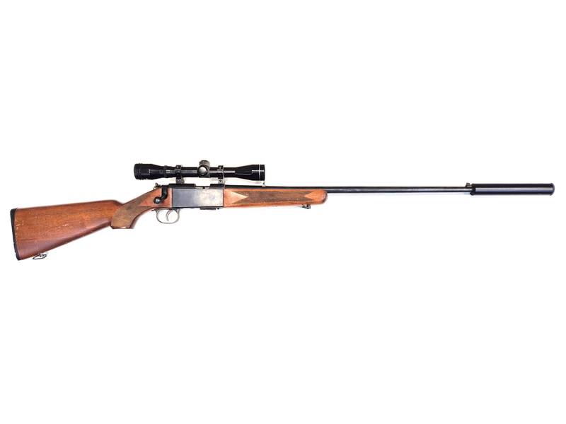 Buy 22 Norinco JW 27 Blued Wood 24" with Silencer and Scope in NZ New Zealand.