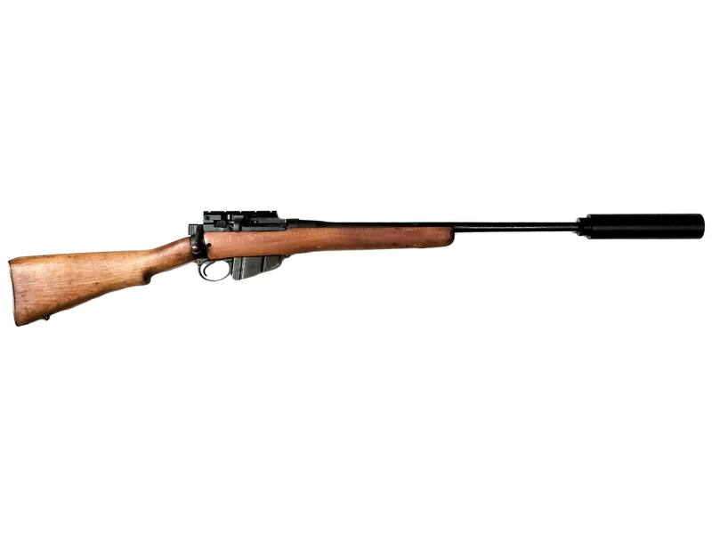 Buy 303 Enfield NO4 MK 2 Blued Wood 23.5" with Silencer in NZ New Zealand.