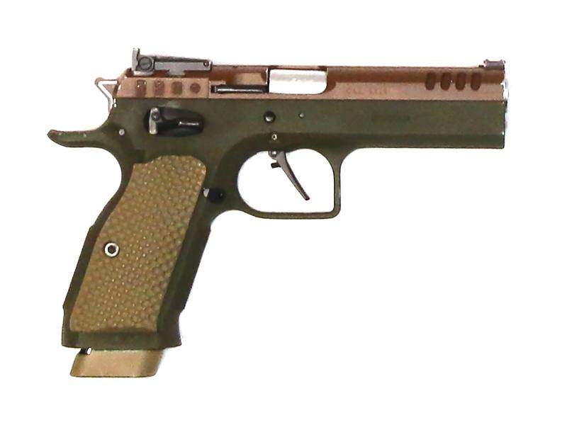 Buy 9mm Tanfoglio Stock 2 Custom Cerakote Synthetic in NZ New Zealand.
