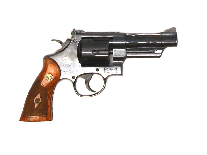 Buy 357 Mag S&W Model 27 Blued Wood 4" in NZ New Zealand.