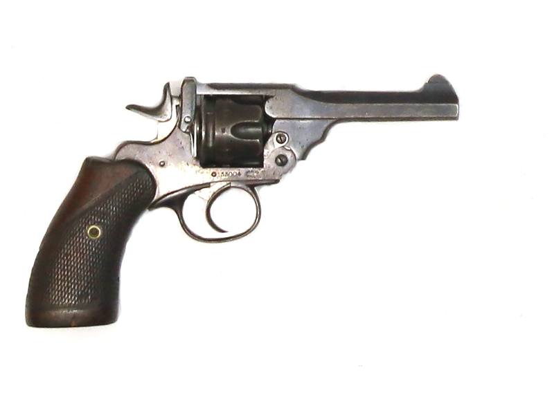Buy 38 S&W Webley MK III Blued Wood in NZ New Zealand.