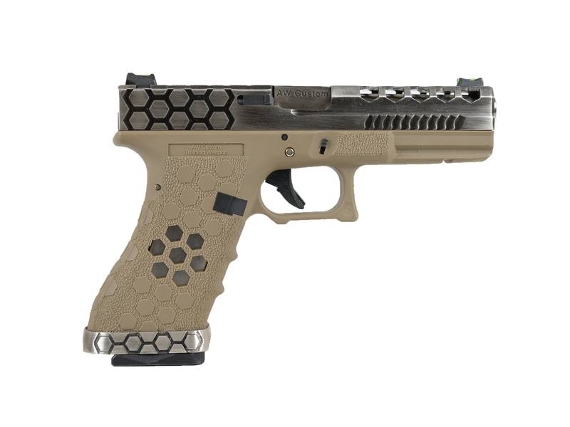 Buy Second Hand AW Custom Pistol VX0110 6mm BB in NZ New Zealand.