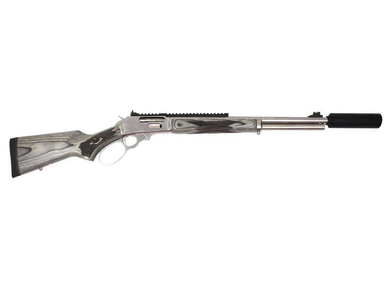 Buy 45-70 Gov Marlin 1895SBL Stainless Laminated Threaded with Silencer in NZ New Zealand.