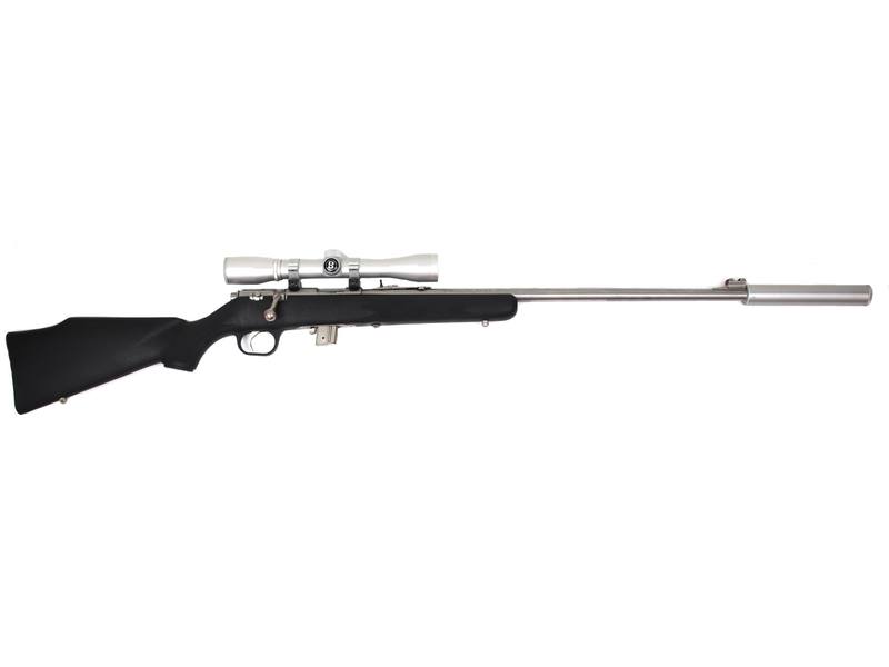 Buy 22 Marlin 880 Stainless Synthetic Threaded with Scope and Silencer in NZ New Zealand.