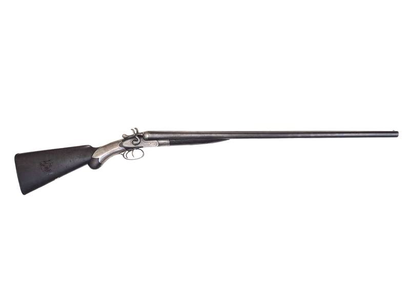 Buy 12ga Symonds Pigeon Hammer SBS Blued Wood 30" in NZ New Zealand.