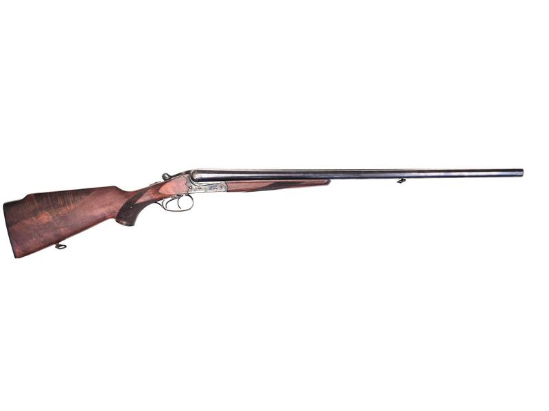 Buy 12ga Simson Suhl SBS Blued Wood 28" Full-Full in NZ New Zealand.