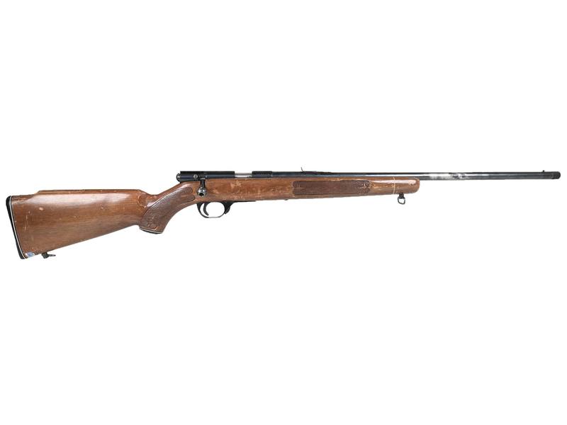 Buy 22 Stirling 14P Blued Wood Threaded (Parts Gun) Missing magazine in NZ New Zealand.