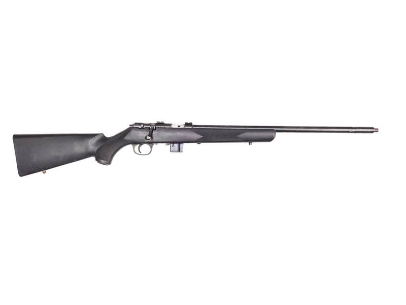 Buy 17HMR Marlin 917V Blued Synthetic Threaded in NZ New Zealand.