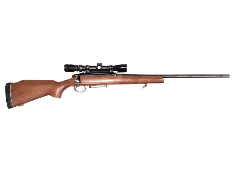 Buy 243 Remington 788 Blued Wood with Scope in NZ New Zealand.