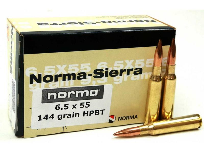 Buy Norma 6.5x55 Sierra 144gr Hollow Point Boat Tail 50 Rounds in NZ New Zealand.