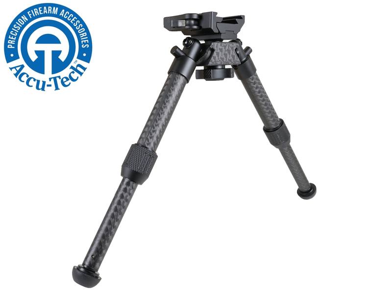 Buy AccuTech Bipod Carbon QD Picatinny Thick Leg in NZ New Zealand.