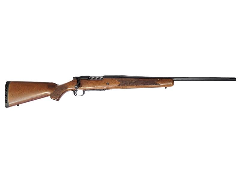 Buy 7mm08 Mossberg Patriot Blued Wood 22" in NZ New Zealand.