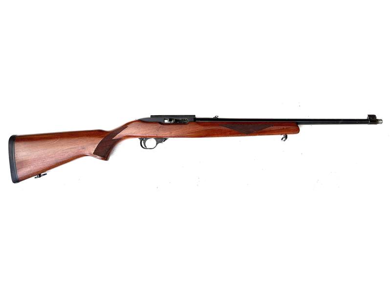 Buy 22 Ruger 10/22 Blued Wood Deluxe Threaded in NZ New Zealand.