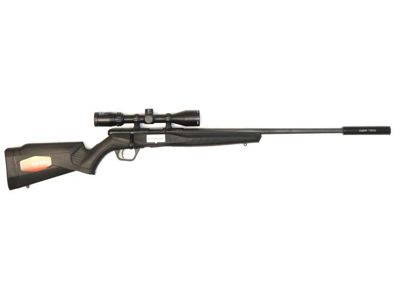 Buy 22 Savage B22 Blued Synthetic 18.75" Threaded in NZ New Zealand.