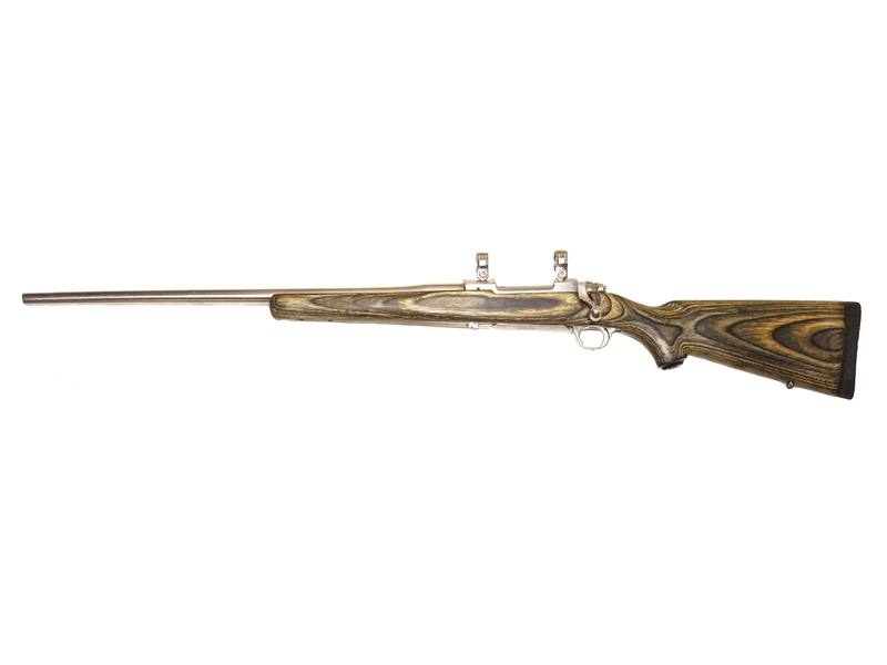 Buy 25-06 Ruger M77 Stainless Laminated 22" Left Hand with Rings in NZ New Zealand.