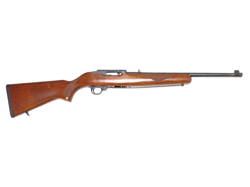 Buy 22 Ruger 10/22 Deluxe Blued Wood Threaded in NZ New Zealand.