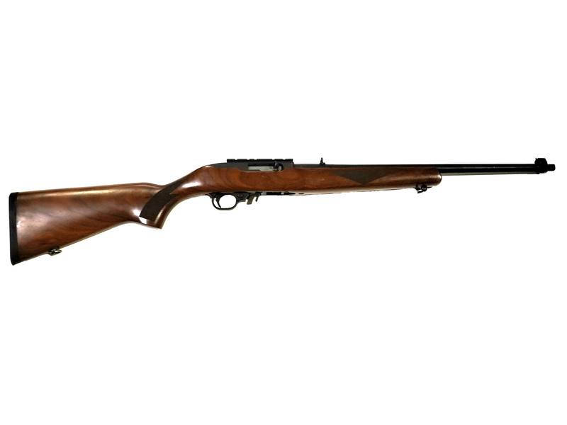Buy 22 Ruger 10/22 Blued Wood Deluxe Threaded in NZ New Zealand.