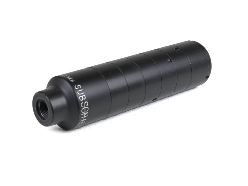 Buy Second Hand Sonic Rimfire Muzzle Forward Silencer 17Cal 1/2x28 in NZ New Zealand.