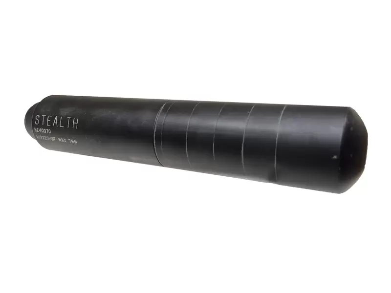 Buy Second Hand Stealth Silencer Centerfire 7mm 40 Modular Suppressor 1/2x20 in NZ New Zealand.