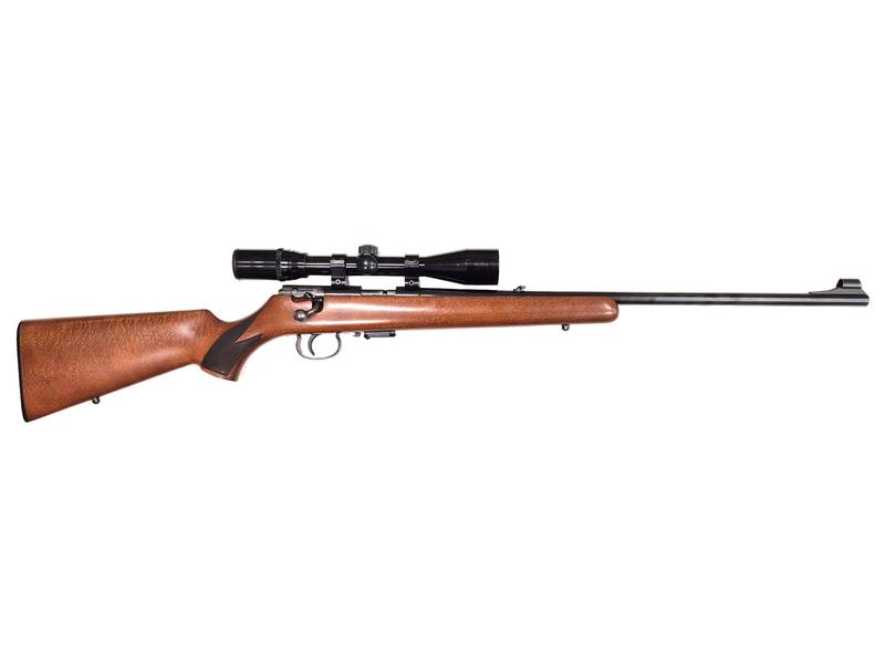 Buy 22Mag Anschutz 1515-16 Blued Wood with Scope in NZ New Zealand.