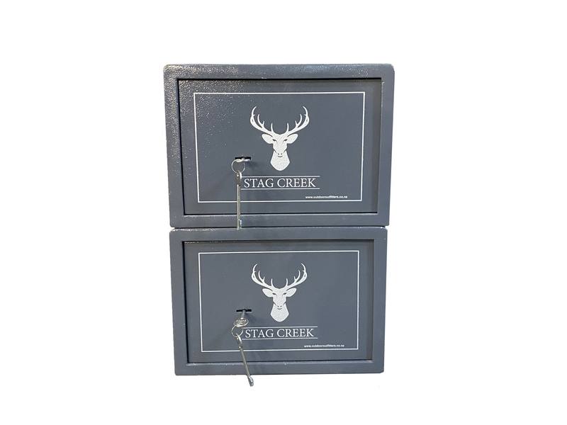 Buy Second Hand Stag Creek Safe Double Pistol B-Category Approved in NZ New Zealand.