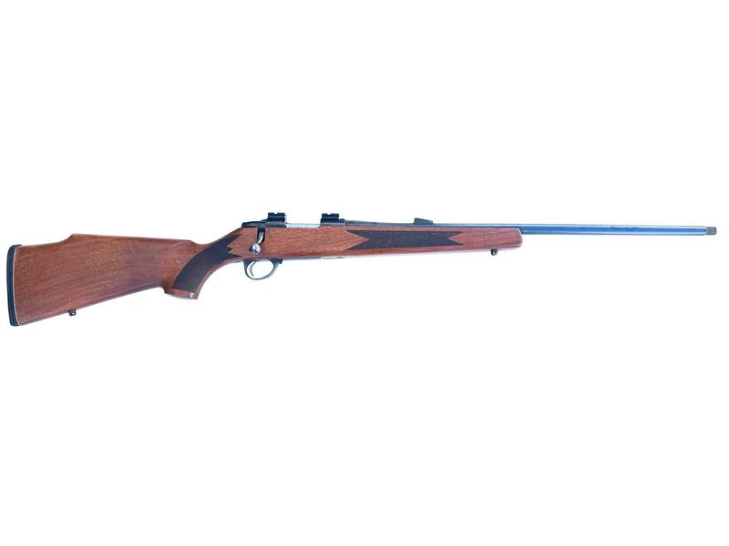 Buy 222 Sako Vixen Blued Wood Threaded in NZ New Zealand.