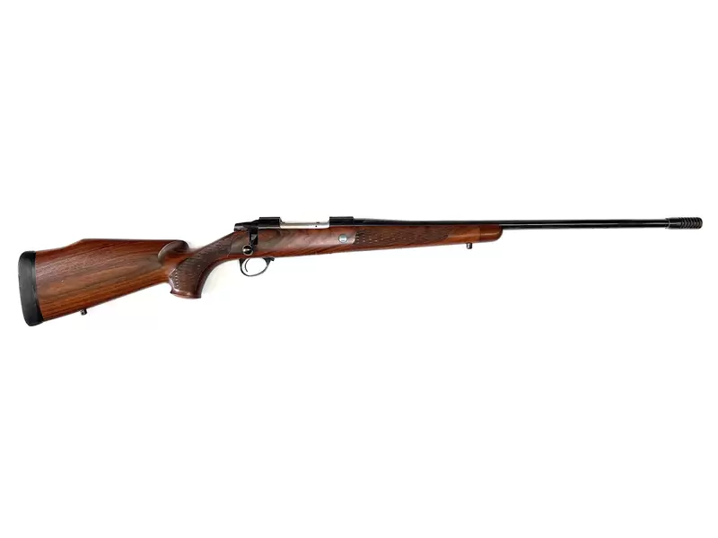 Buy 300 Win Sako AV Deluxe Blued Wood in NZ New Zealand.