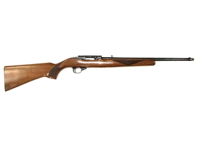 Buy 22 Riger 10/22 Blued Wood Deluxe Threaded in NZ New Zealand.
