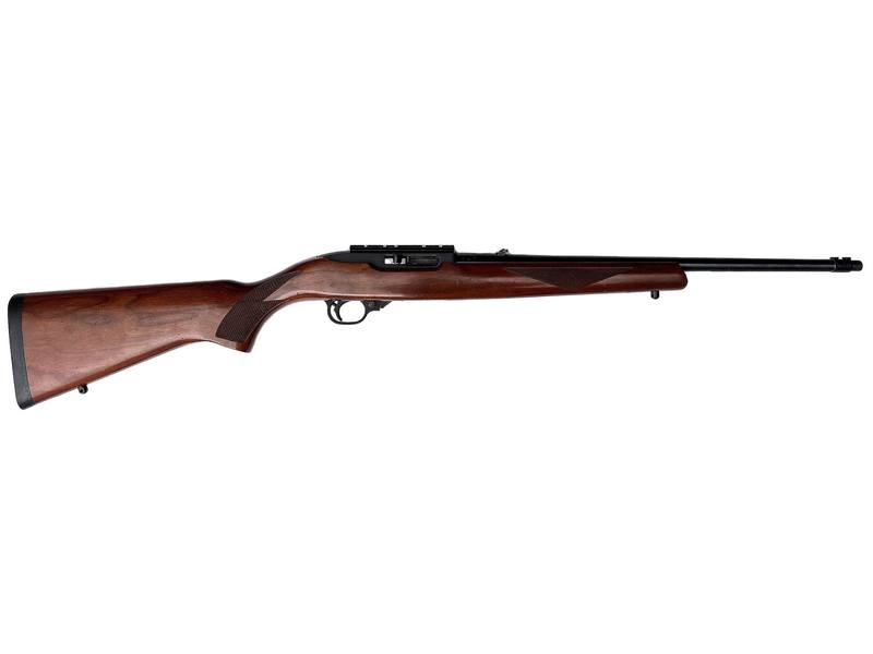 Buy 22 Ruger 10/22 Blued Wood Deluxe Threaded in NZ New Zealand.