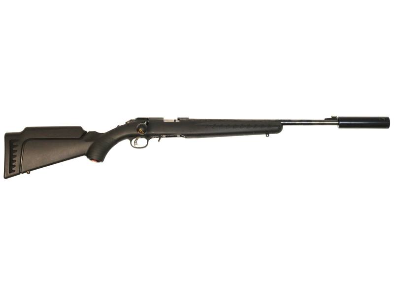 Buy 17 HMR Ruger American Blued Synthetic Threaded in NZ New Zealand.