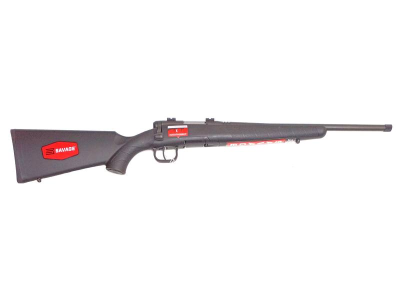 Buy 17 WSM Savage B17 Blued Synthetic 18" Threaded in NZ New Zealand.