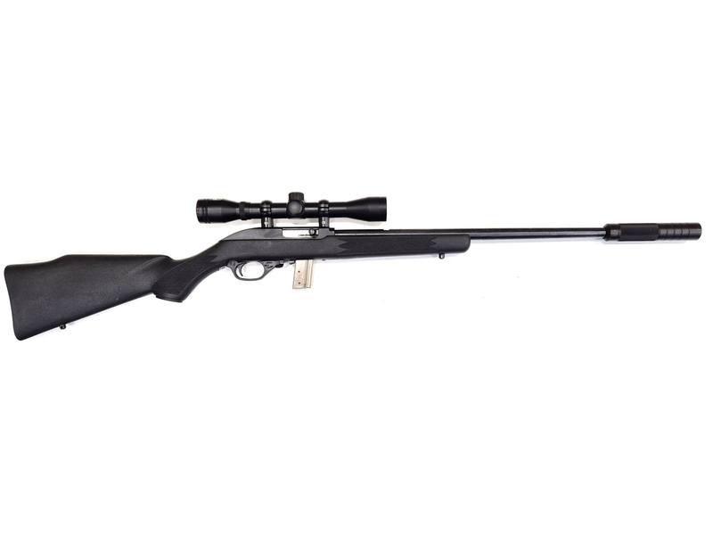 Buy 22 Marlin Model 795 Blued Synthetic with Silencer and Scope in NZ New Zealand.