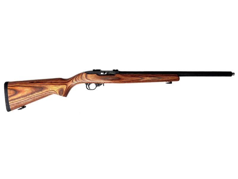Buy 22 Ruger 10/22 Blued Laminated Target Heavy Barrel Threaded in NZ New Zealand.