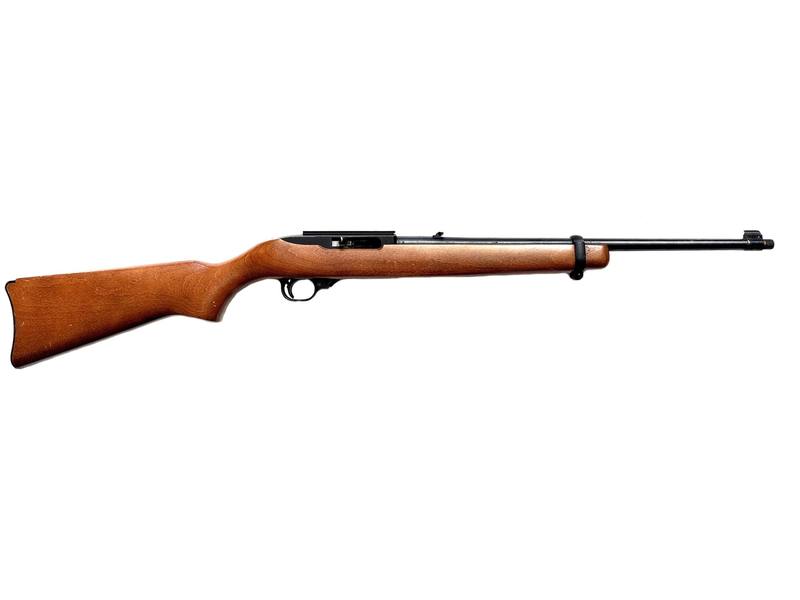 Buy 22 Ruger 10/22 Blued Wood Threaded in NZ New Zealand.