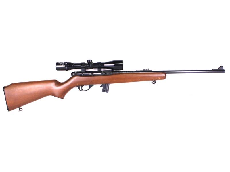 Buy 22 Stirling 20 Blued Wood with Scope in NZ New Zealand.