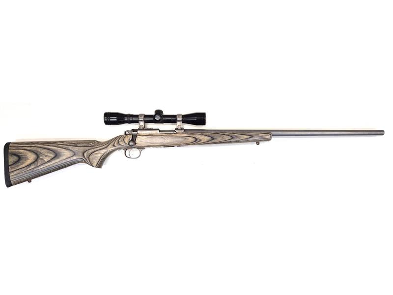 Buy 17 HMR Ruger Allweather 77/17 Stainless Laminated with Scope in NZ New Zealand.