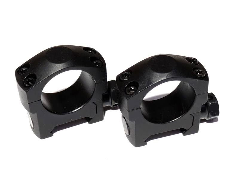 Buy Second Hand Ranger Rings Weaver TAC 1" Low Black in NZ New Zealand.