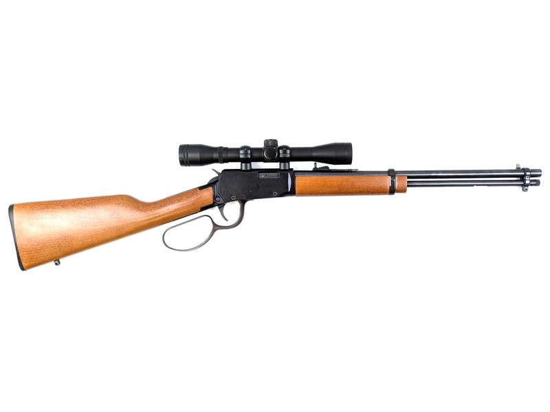 Buy 22 Rossi Bravo Blued Wood 18" with Scope in NZ New Zealand.
