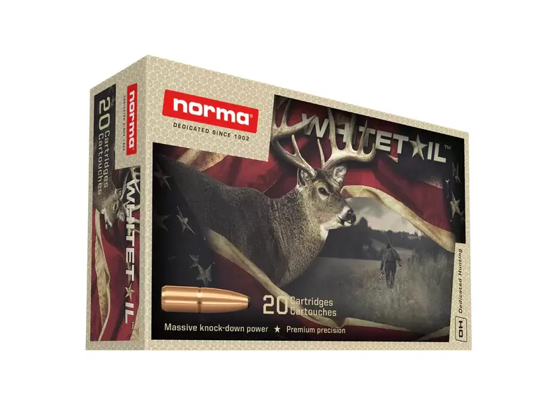 Buy Norma 223 Whitetail 55gr Soft Point 20 Rounds in NZ New Zealand.