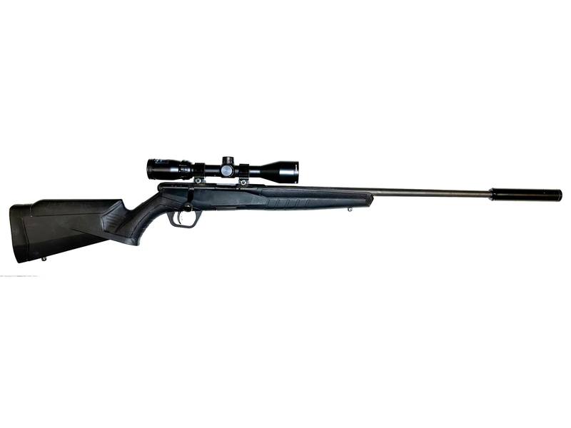 Buy 22 Mag Savage B22 20" with Scope and Silencer in NZ New Zealand.