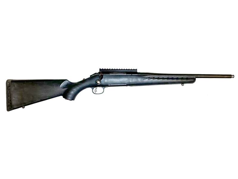 Buy 7 MM-08 Ruger American Blued Synthetic 18" Threaded in NZ New Zealand.