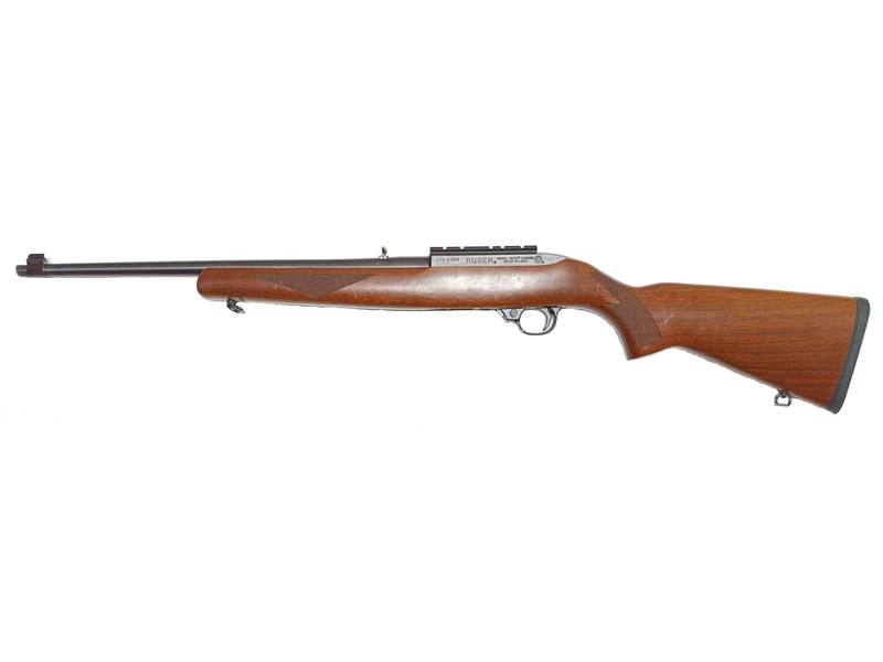 Buy 22 Ruger 10/22 Blued Wood Deluxe Threaded in NZ New Zealand.