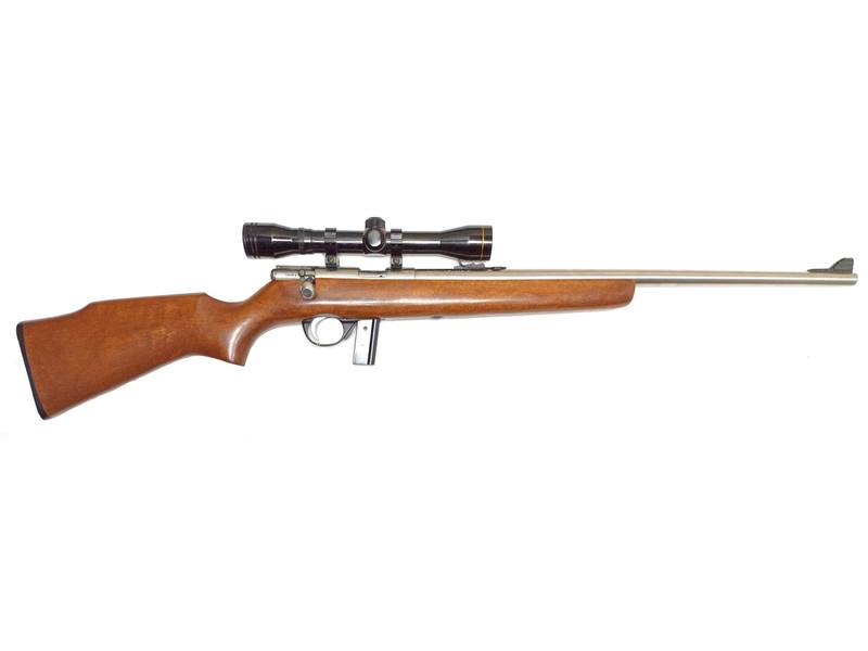 Buy 22 Stirling 14P Stainless Wood 22" with Scope in NZ New Zealand.