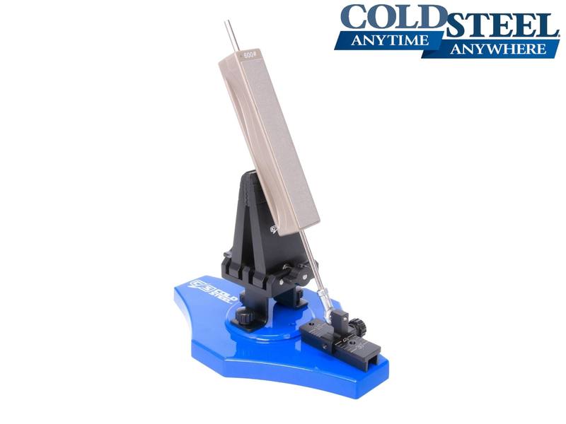 Buy Cold Steel Benchtop Knife Sharpener with Adjustable Angle & 4x Grits in NZ New Zealand.