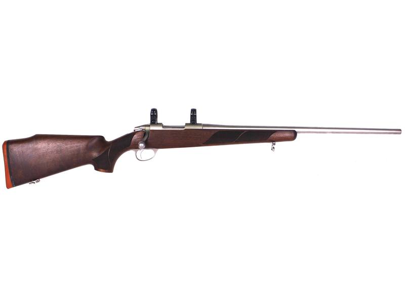 Buy 223 Sako 85 Hunter Blued Wood with Rings in NZ New Zealand.