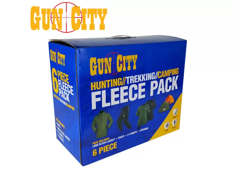 Buy Gun City 6 Piece Fleece Clothing Pack in NZ New Zealand.