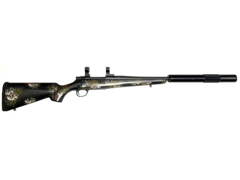 Buy 308 Howa 1500 Blued Carbon with Silencer in NZ New Zealand.