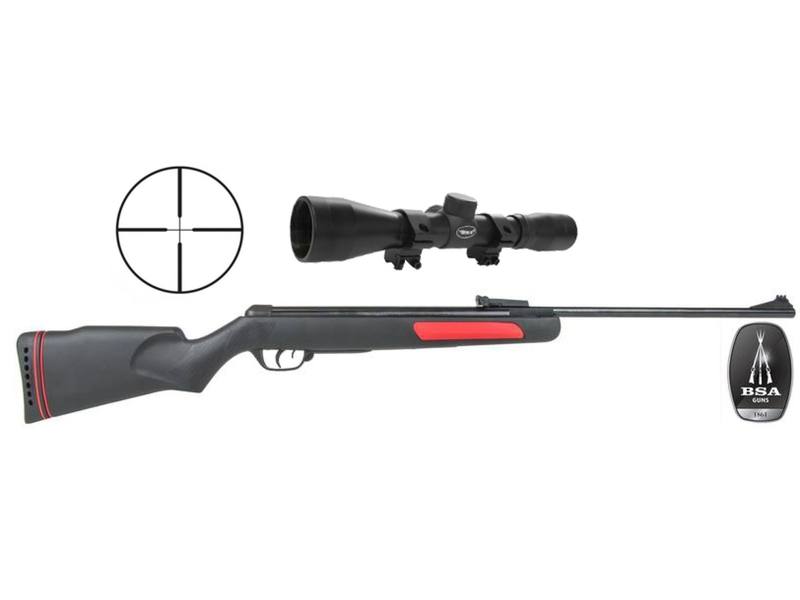 Buy BSA Comet EVO Red Devil Air Rifle | *Choose Caliber | 4x32 Scope (*800/*1000 FPS) in NZ New Zealand.