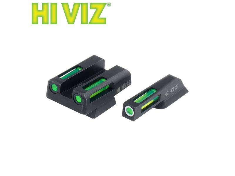 Buy HI VIZ Pistol Sight H3 CZ 75/85/P-01 Green in NZ New Zealand.